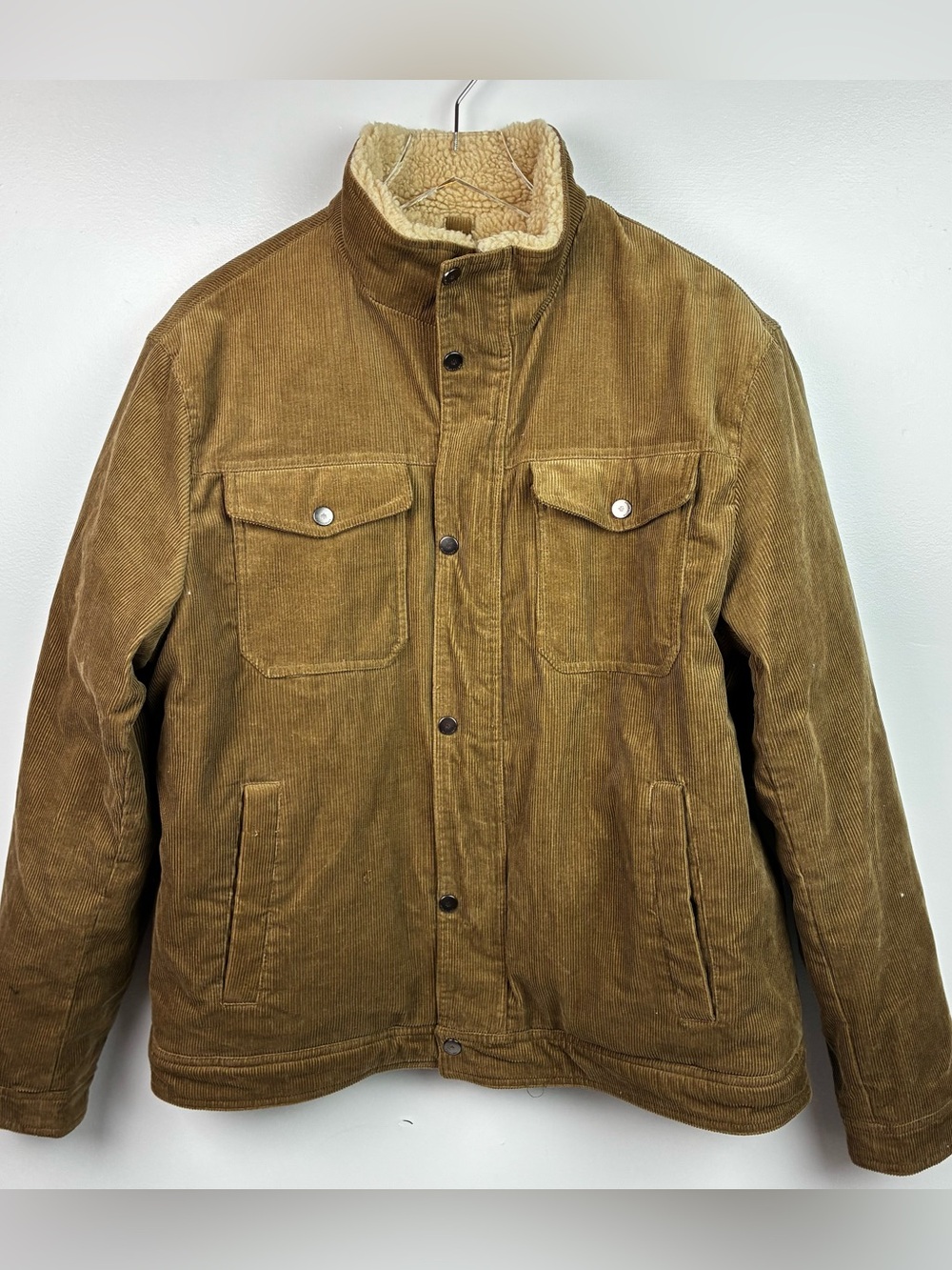 Rainforest Corduroy Sherpa Fleece Lined Trucker’s Jacket